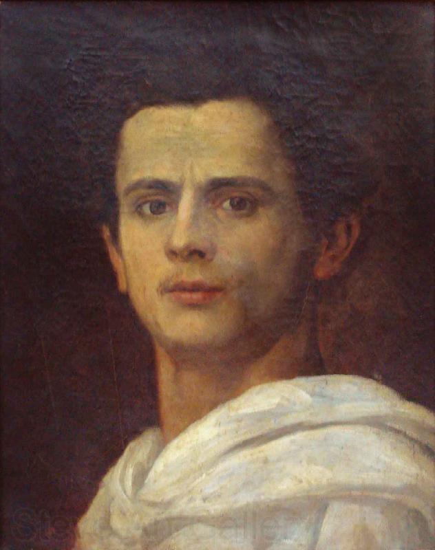 Jose Ferraz de Almeida Junior Self portrait France oil painting art